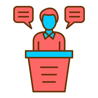 sohbet vektör çizimi ile konuşma balonu