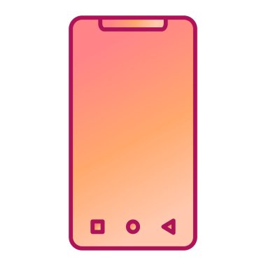 Akıllı telefon aygıtı aygıtı ikon vektör illüstrasyon tasarımı