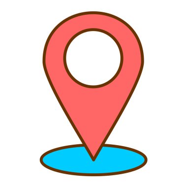 Konum kodu. Web simgesi