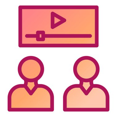 kullanıcı arayüzü renk vektörü simgesi