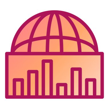 Seo ve Geliştirme simgesinin vektör illüstrasyonu