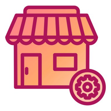 simge vektör illüstrasyonunu sakla