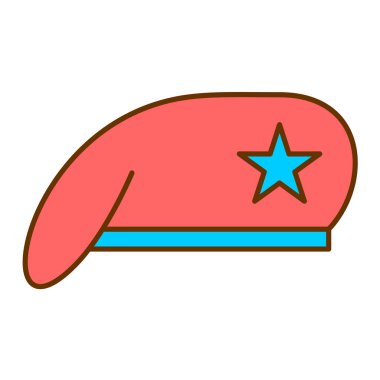 Basit web simgesinin vektör illüstrasyonu