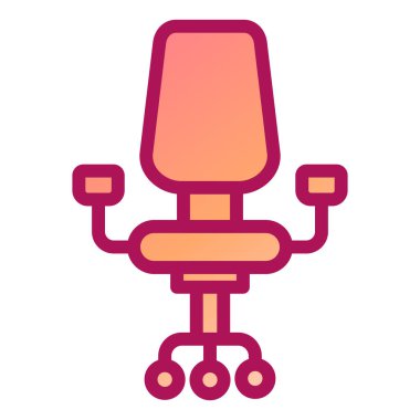 sandalye simgesi çizimi