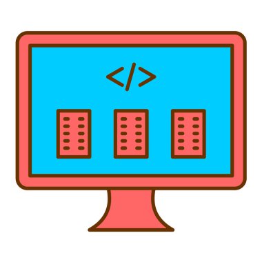 seo modern simgesinin vektör illüstrasyonu