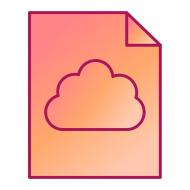 Bulut hesaplama. Web simgesi