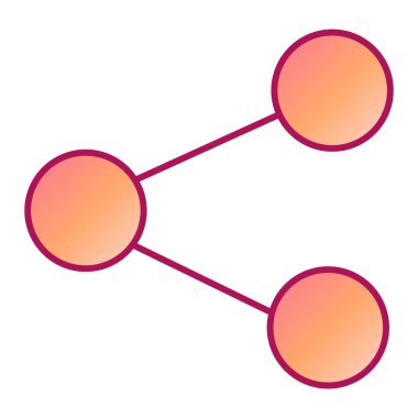 seo modern simgenin soyut vektör illüstrasyonu