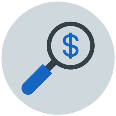 Ara. Web simgesi basit tasarım