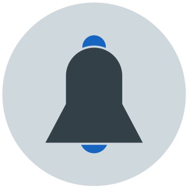 Zil. Web simgesi basit tasarım