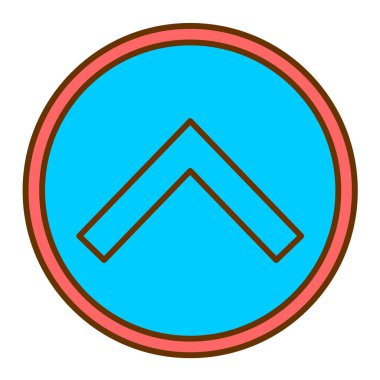 ok simgesi vektör illüstrasyonu