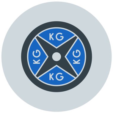 ağırlık simgesi vektör illüstrasyonu 