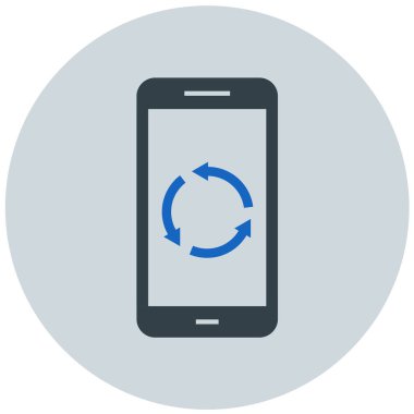 cep telefonu vektör simgesi