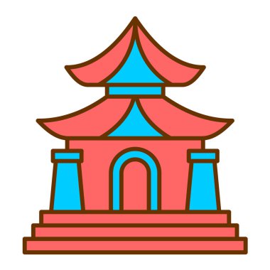 Modern simge vektör illüstrasyonu oluşturuluyor 