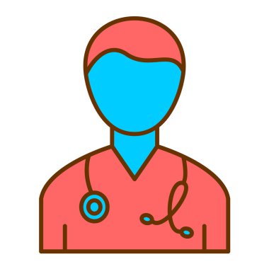 doktor vektör düz simge