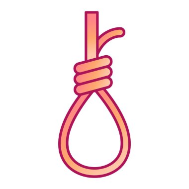 Kanca ikonlu ip. Web için halka vektör simgelerini atlama çizelgesi