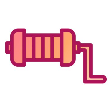 Su borusu simgesi. vektör illüstrasyonu