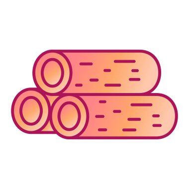 Ahşap simge vektör çizim