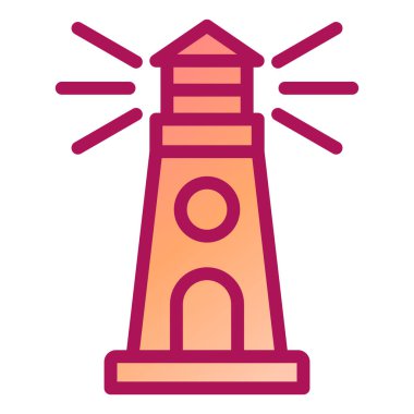 Deniz feneri kulesi. Basit tasarım