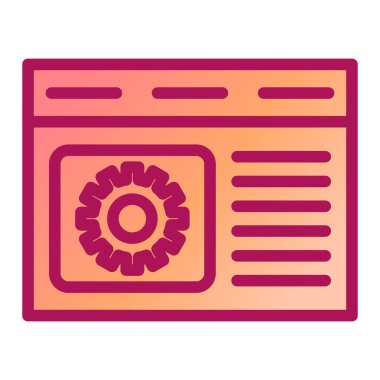 modern simge vektör illüstrasyonu 