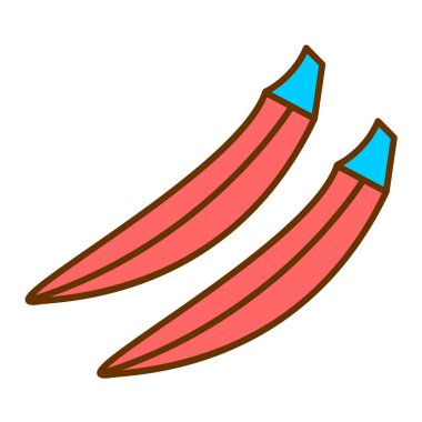 kalem simgesi vektör illüstrasyonu