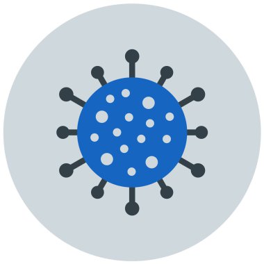 Virüs. Web simgesi basit illüstrasyon