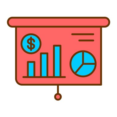 iş büyümesi grafik vektör illüstrasyonu