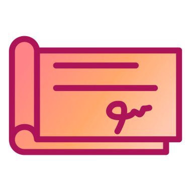 İş dünyasının vektör illüstrasyonu modern simge