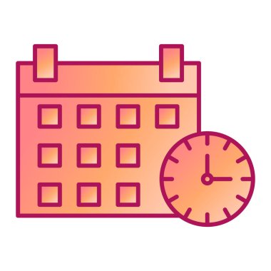 takvim tarihi simgesi vektör illüstrasyon grafik tasarımı