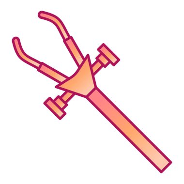 Balta simgesi. Beyaz arkaplanda izole edilmiş web tasarımı için eski ahşap karıştırıcı vektör simgelerinin izometriği