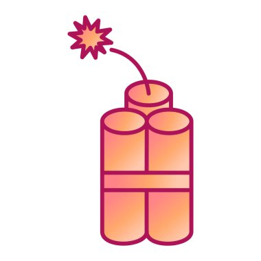 silah modern simge vektör illüstrasyonu 