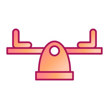 Swing simgesinin vektör illüstrasyonu