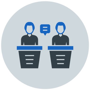 Takım. Web simgesi basit illüstrasyon