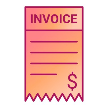 Vergi. Web simgesi basit illüstrasyon