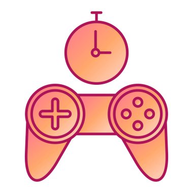 joystick simgesi vektör illüstrasyonu