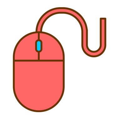 bilgisayar fare simgesi, vektör illüstrasyonu