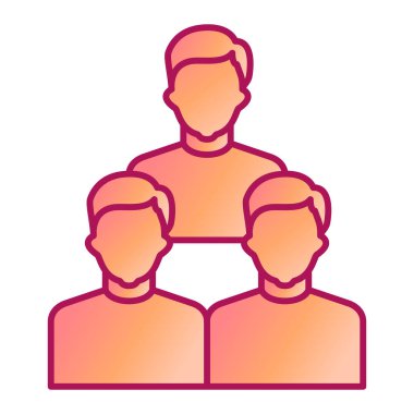 insanlar simge vektör illüstrasyonu