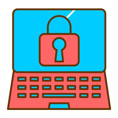 Güvenlik sistemi. Basit resimleme