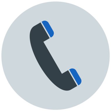 - Telefon. Web simgesi basit illüstrasyon