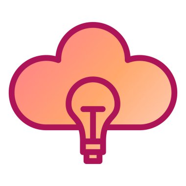 Bulut hesaplama. Web simgesi