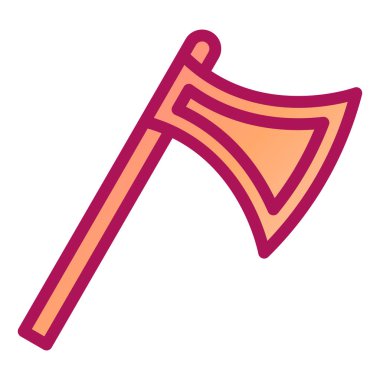 Balta. Web simgesi basit illüstrasyon