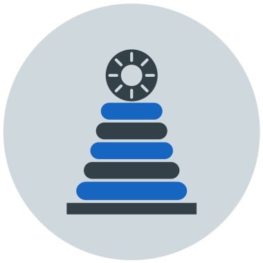 oyuncak modern ikon vektör illüstrasyonu 