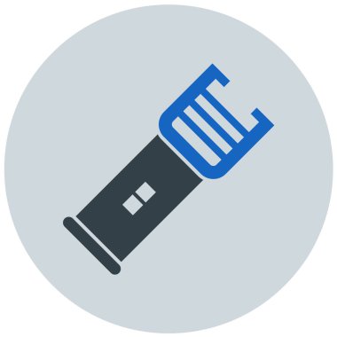 şok tabancası modern ikon vektör çizimi 