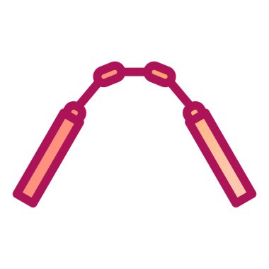 Mınçıka simgesi, vektör illüstrasyonu basit tasarım