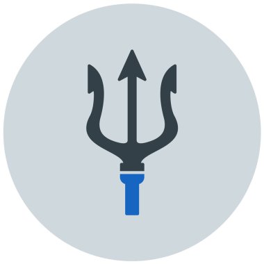 Mızrak. Web simgesi basit illüstrasyon