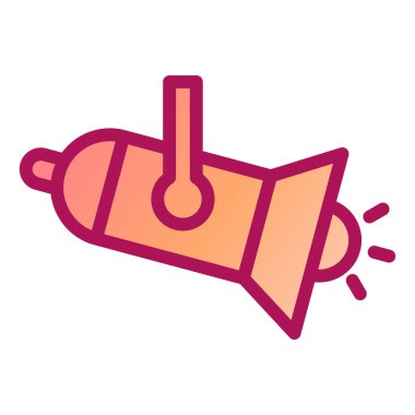 hoparlör modern ikon vektör illüstrasyonu