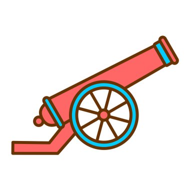 Top ikon vektörü. Düz çizim. 10 saniye.