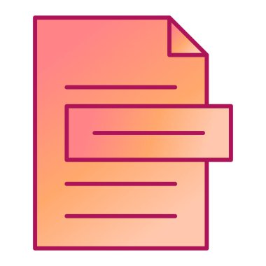 dosya belgesi. Basit resimleme