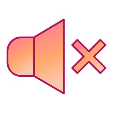 ses simgesi vektör illüstrasyonu