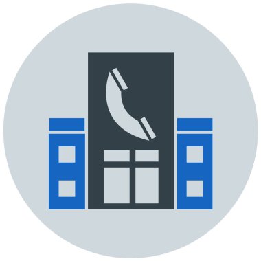 iş ve ofis vektör simgesi.