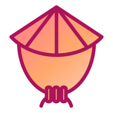 Çizgi film simgesinin vektör çizimi